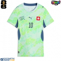 Ženski Nogometni dresi Švica Granit Xhaka #10 Gostujoči SP 2026 Kratek Rokav